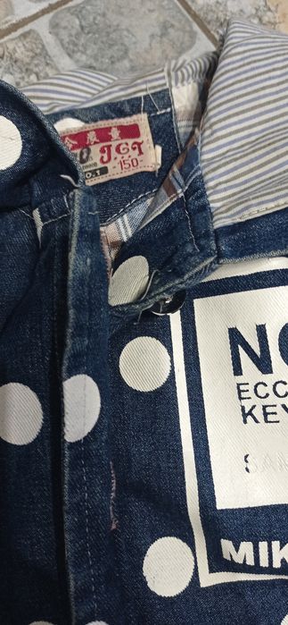 Продам пальто-куртка  джинсова на дівчинку