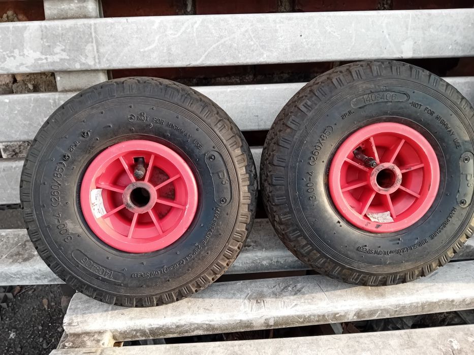 Kółka do taczki - wŏzka