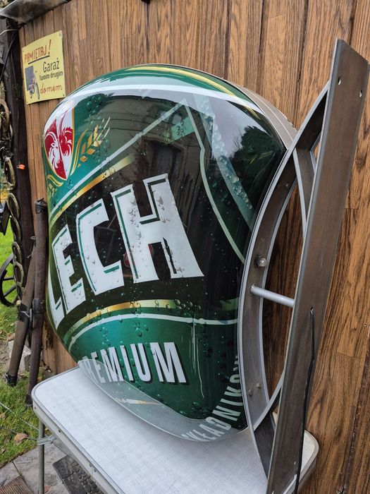 Neon  reklamowy podświetlany kolekcjonerski