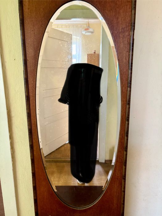 Lustro z szafką PRL