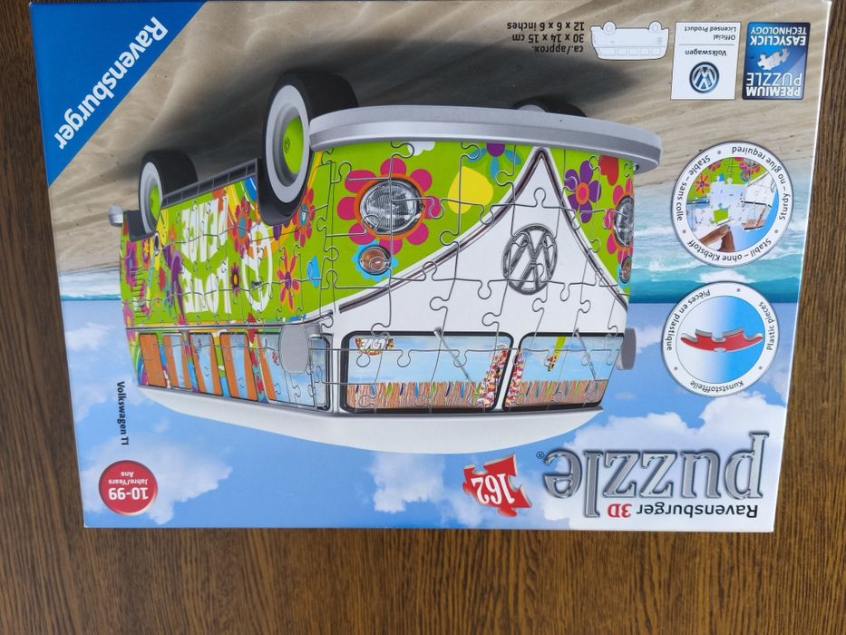 Продам Новые 3 D пазлы Ravenburger puzzle Volkswagen