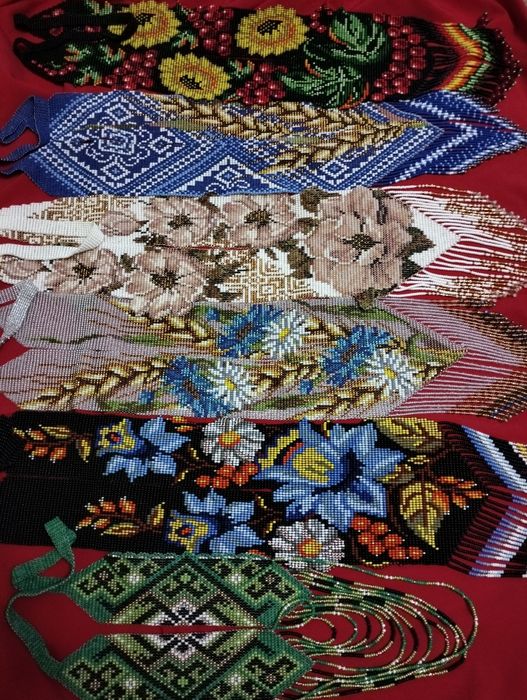 Гердани ручного плетіння.