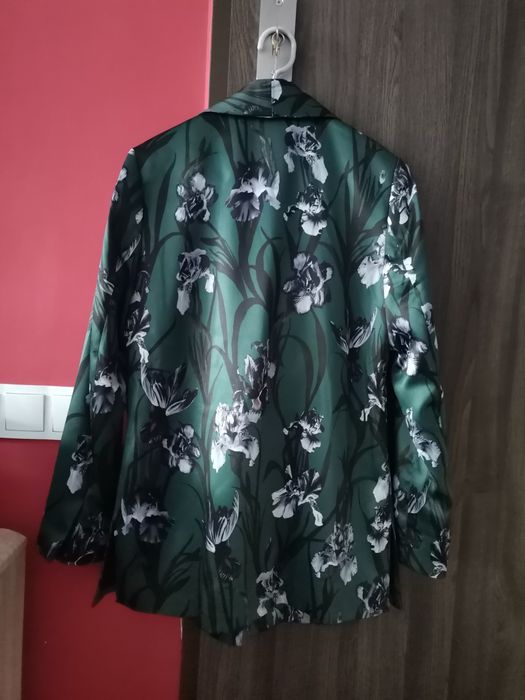 narzutka damska zielona