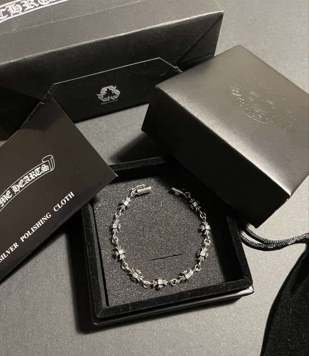 Pulseira Cross Diamond Chrome Hearts