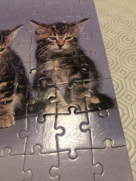 Puzzle de gatos.