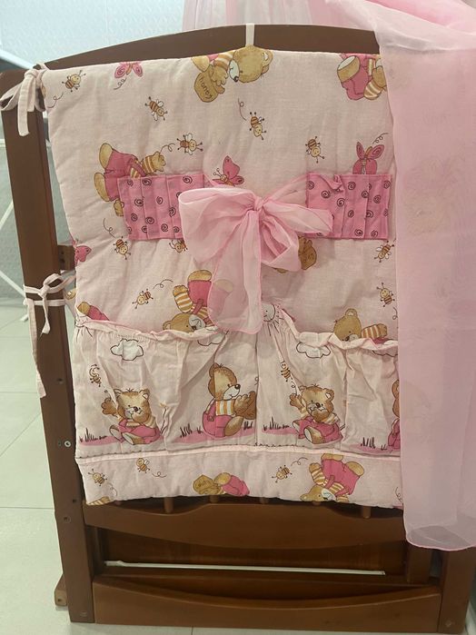 Продам б.у ліжечко дитяче