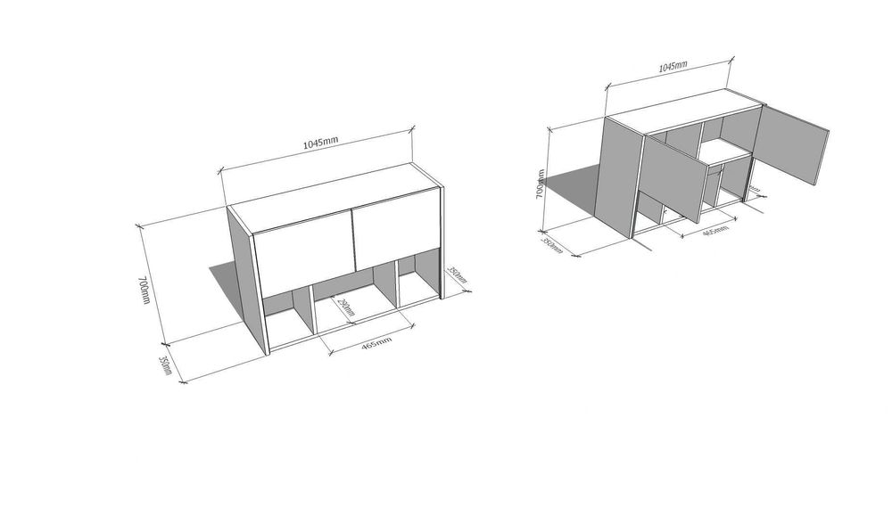 Armário de cozinha [NOVO]  (Negociável)