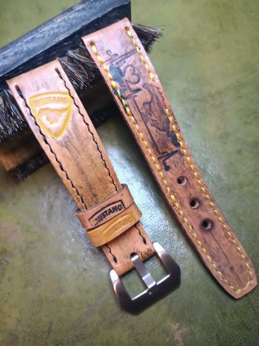 Pasek do zegarka 100% ręcznie wykonany