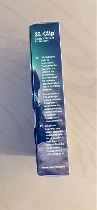 Luz LED para ténis para corrida ou caminhada