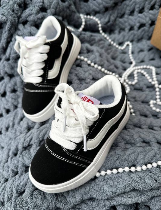 Кросівки ванс кеди ванс чорні для хлопчика та для дівчинки кеды вансы