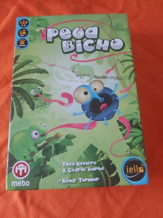 Pega bicho jogo tabuleiro da Mebo