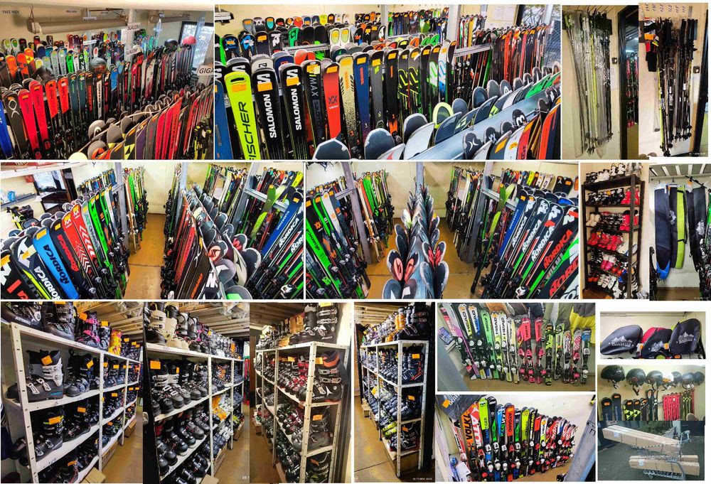 Kije narciarskie Gabel Speed 110-135 cm czarne+kolor NOWE wysyłka skle