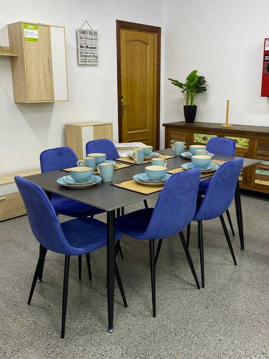 Mesa de jantar com 6 cadeiras - entrega gratuita