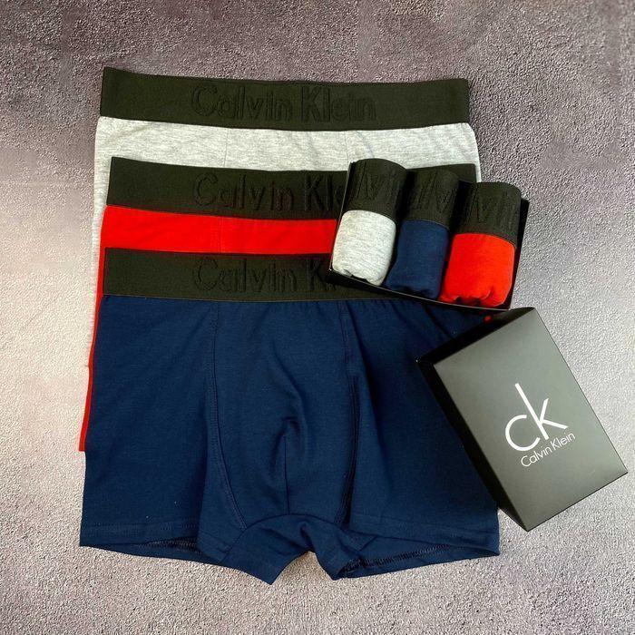 Чоловічі боксери Келвін Кляйн серія 3D. Мужские трусы/белье.