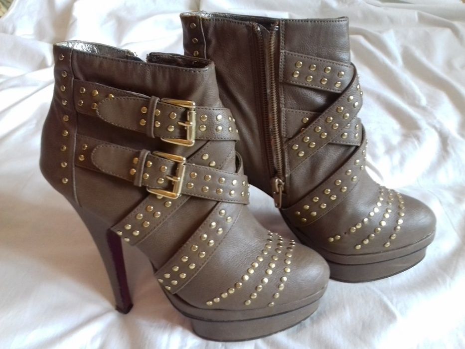 Фирменные ботиночки ботильоны ботільйони Silvian Heach