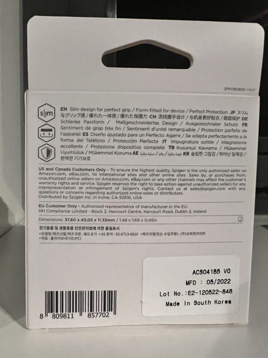 Capa Protetora Apple Watch 7, 8 ou 9 41mm