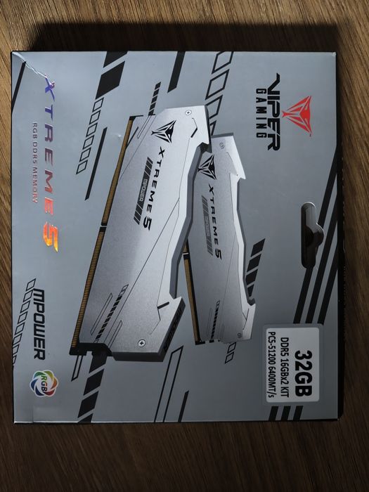 Memória RAM DDR5 VIPER 32GB 6400MHZ