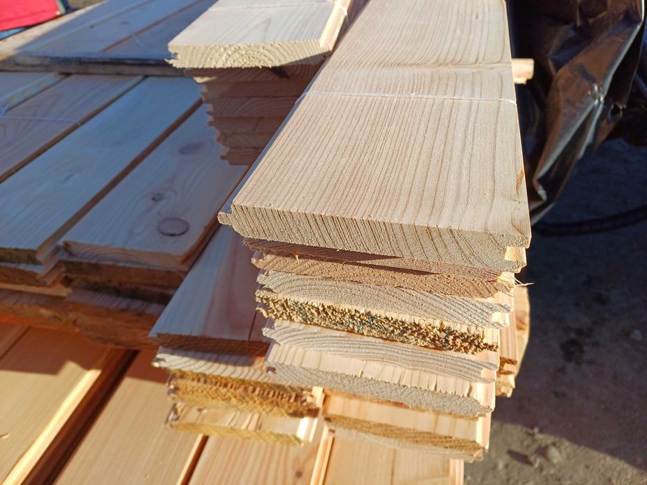 Boazeria podbitka szalówka deska tarasowa elewacyjna podłogowa półbal