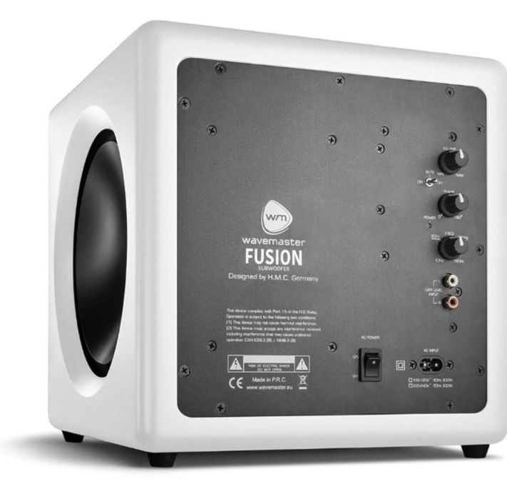 Głośniki aktywne subwoofer wavemaster fusion stereo 2.1 175 W RMS Nowa ...