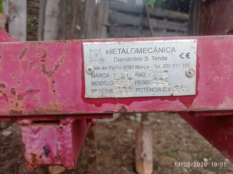 Escarificador de 7 dentes reforçado