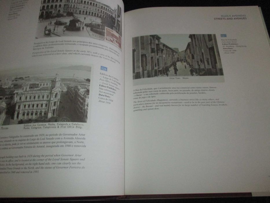 Livro Postais antigos de Macau João Loureiro 2ª edição