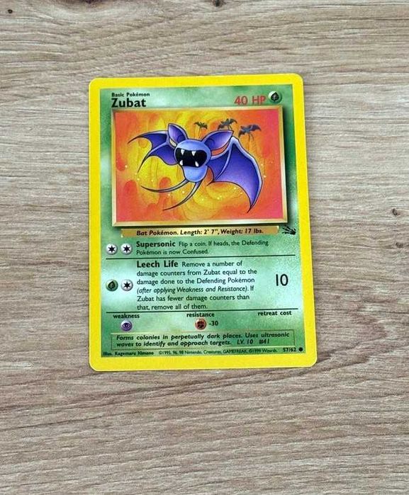 Fossil Cartas Originais Pokémon TCG WOTC - ING