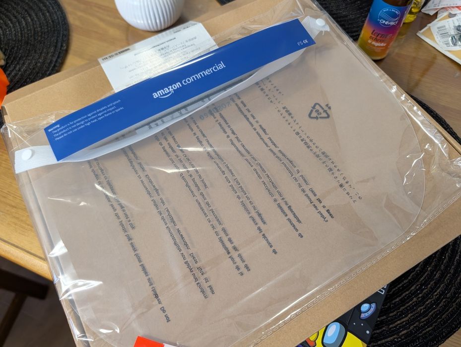 Przyłbica plastikowa 10 szt.