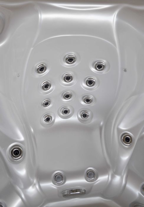 Jacuzi ogrodowe SPA Balboa 224×224×90 cm Akryl.  Pokrywa i schody