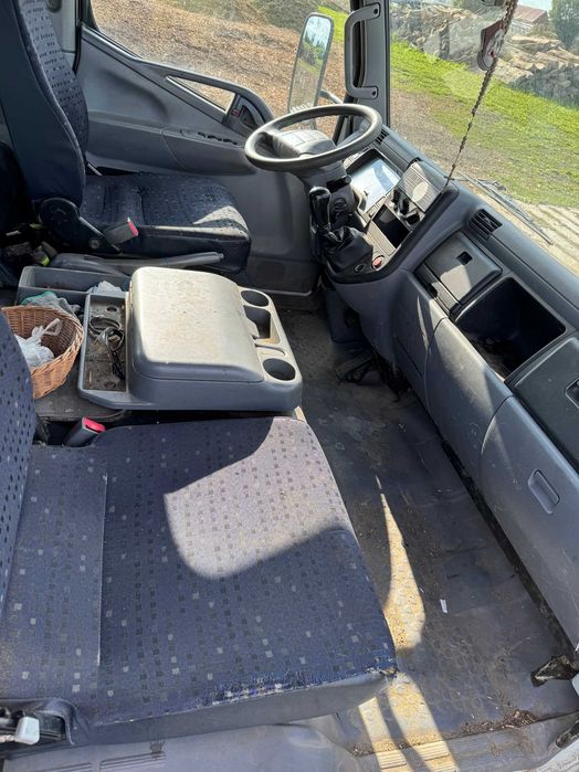 Mitsubishi CANTER fuso 3c13 WYWROTKA brygadowy 6 osób hak