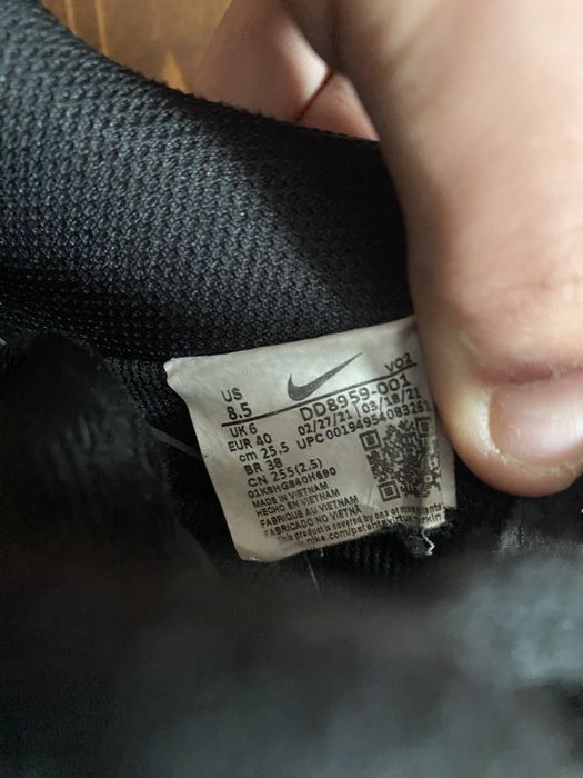 Nike air force 1 black