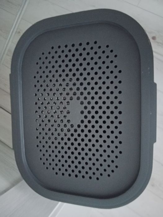 Nowy KOSZ POJEMNIK  PRANIE INFINITY CURVER 60L grafitowy szary grafit