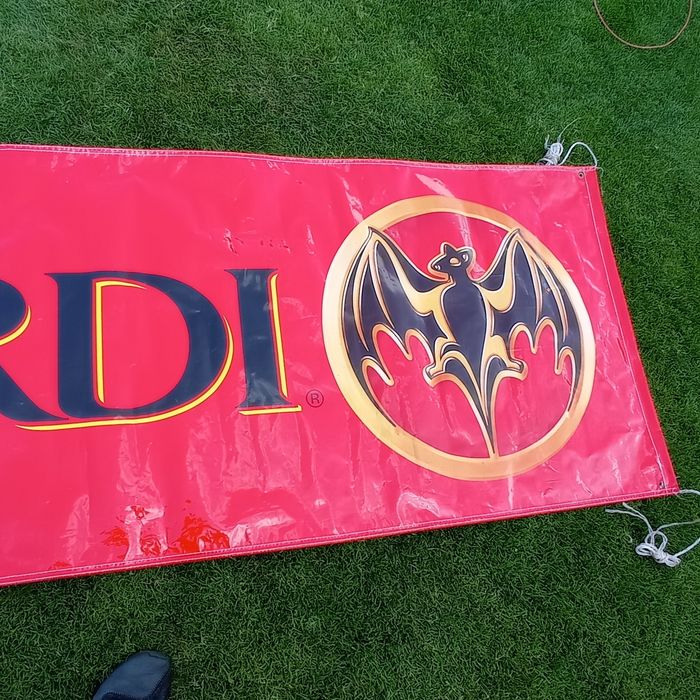 reklama baner bacardi breezer 290 cm x  86 cm