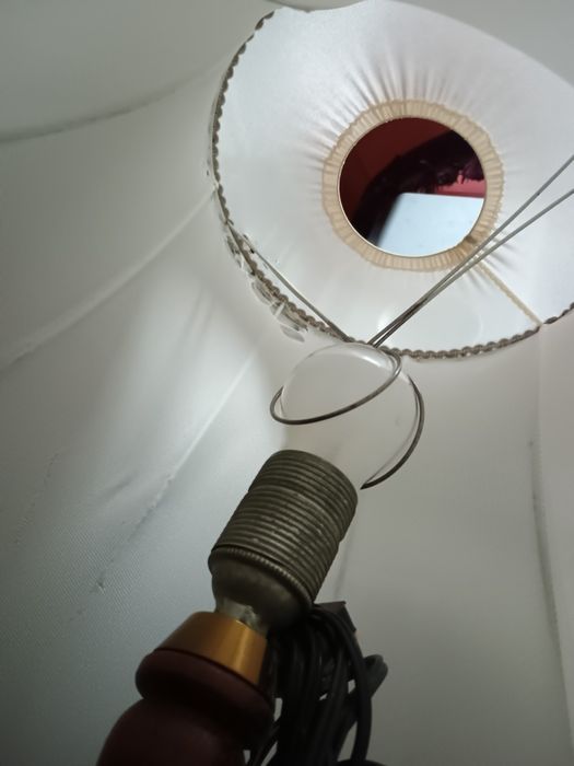 Kremowy klosz, abażur do lampy