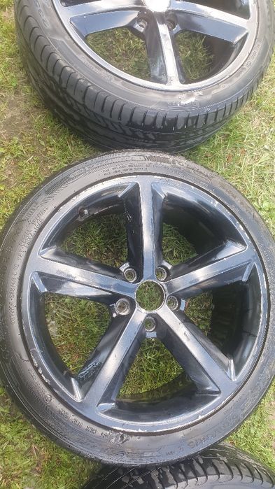 Audi a4 b8  Felgi Aluminiowe r18 S-line  Czarne ORYGINALNE a5