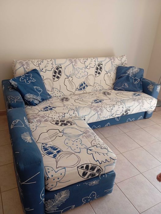 Sofá cama opção chaiselong