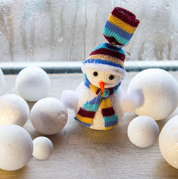 Kule styropianowe 60 sztuk