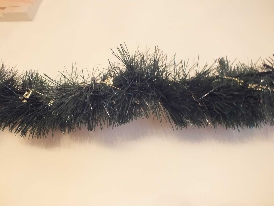 15m girlanda łańcuch lampki LED zielone ozdoby święta choinka Mikołaj