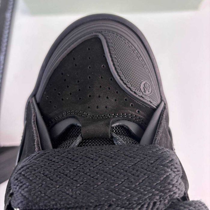 (БЕЗ ПЕРЕДОПЛАТИ)Lanvin Curb Sneakers ланвін карб снікерс чорні опіум