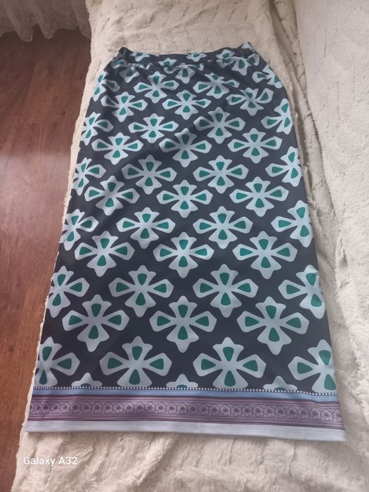 Spódnica maxi w kwiaty