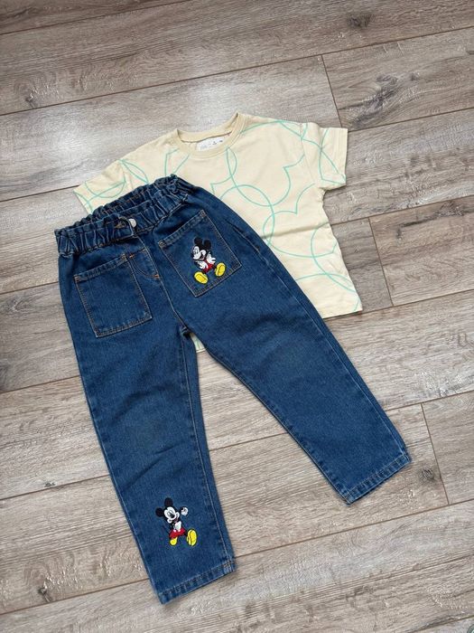 Джинси LC Waikiki, футболка ZARA на дівчинку розмір 104
