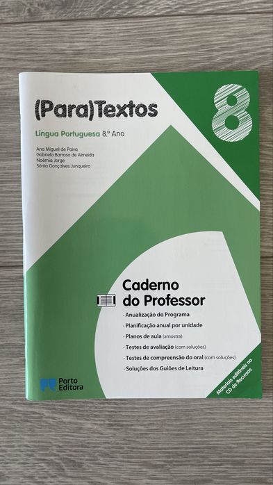 Dossiê do professor completo: (Para)Textos 8° ano