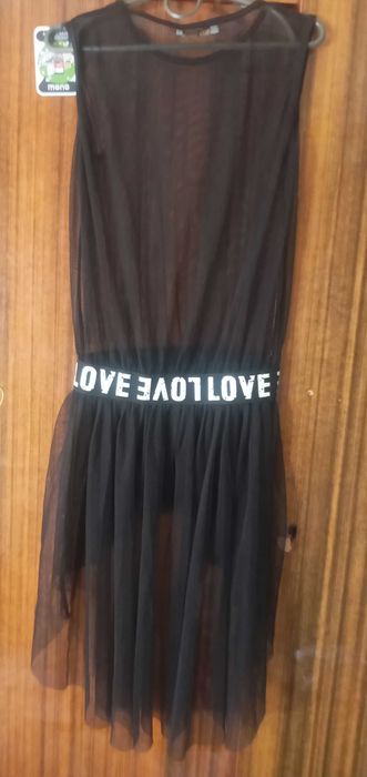 Комплект  черного цвета для девочки 10--11 лет