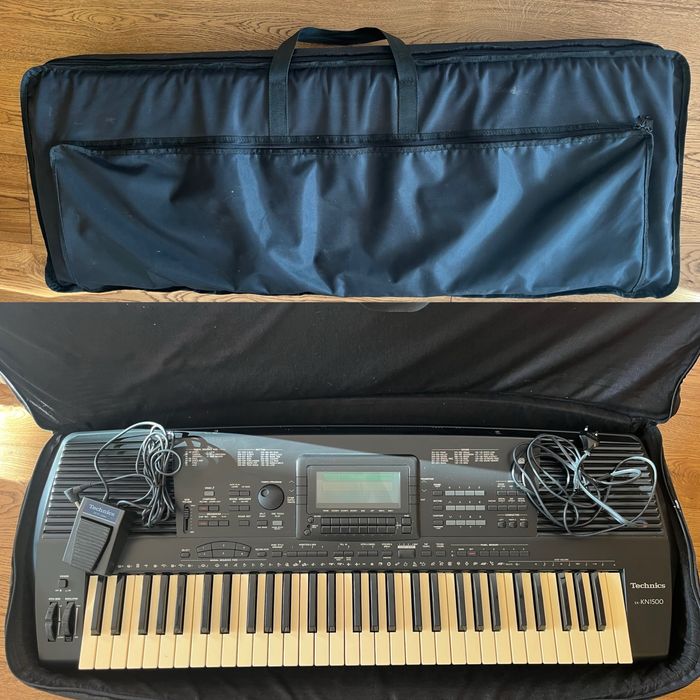 Синтезатор Technics sx-KN1500 ( Япония ) + кейс + педаль: 9 000