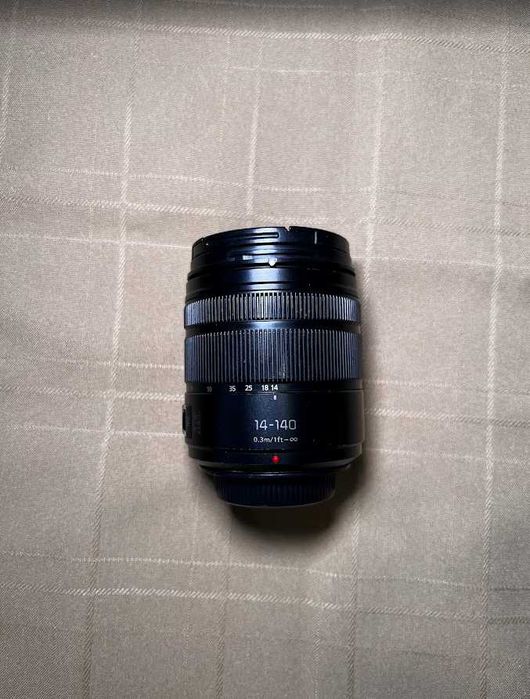 Lente Panasonic lumix g vario 14-140mm f/3.5-5.6 asph power ois