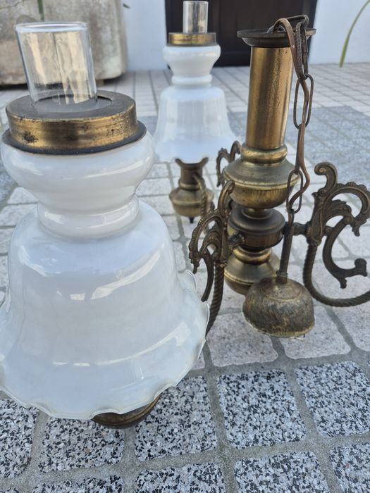 2 Candeeiro em Latão