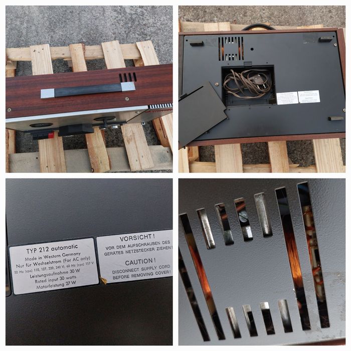 Magnetofon szpulowy TELEFUNKEN 212 automatic zamiana