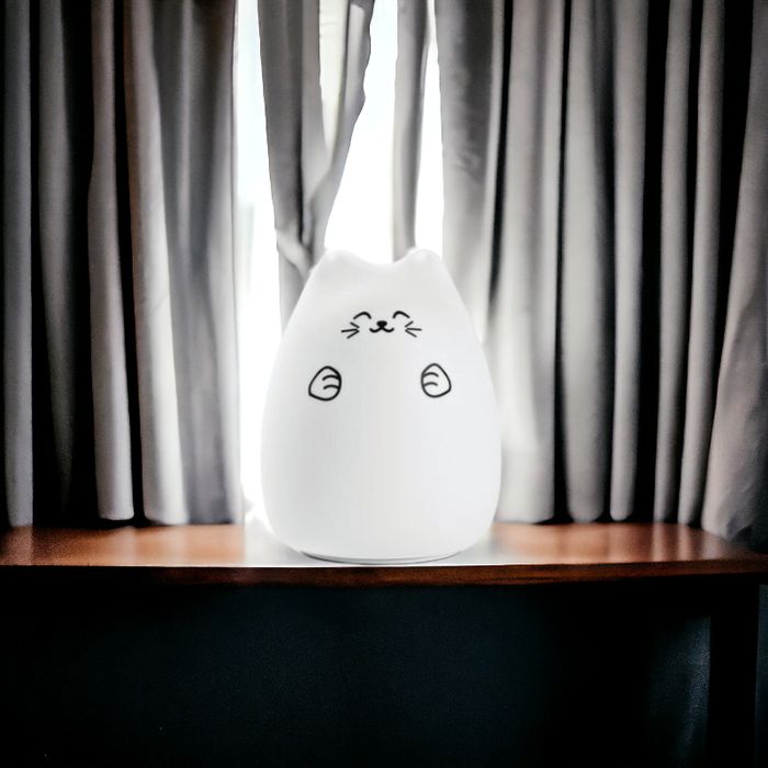 Kot Szczęściarz lampka silikonowa - Rabbit & Friends