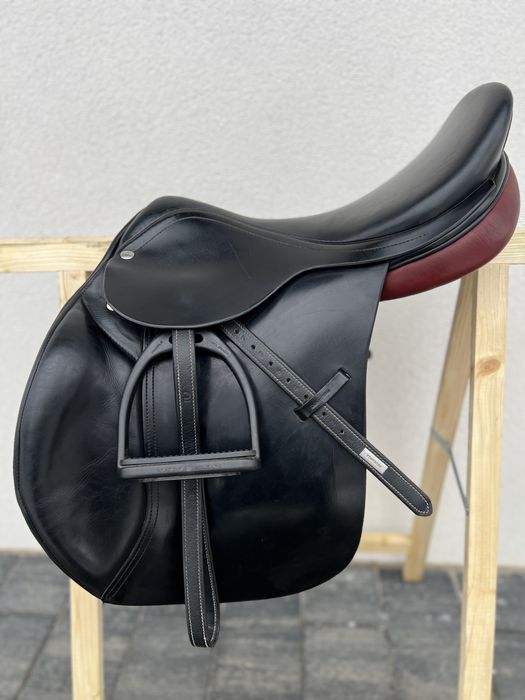 Siodło 17,5 M Daw Mag Grand Prix 17,5/32 exclusive czarne brąz