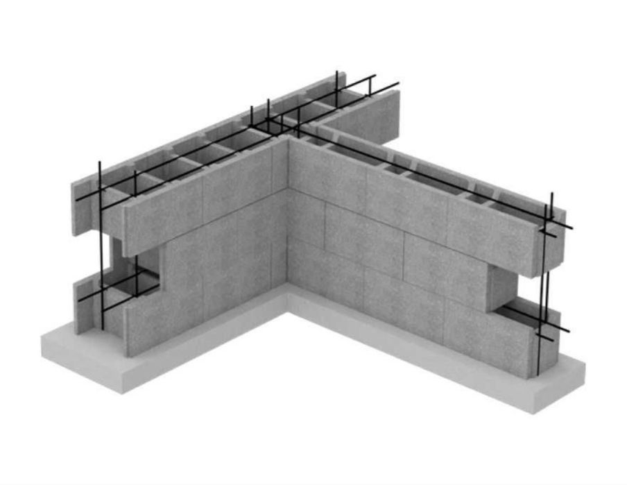 Блок незнімної опалубки