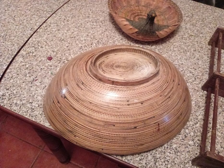 Conjunto de Cestinhas/Parteleira Decorativas